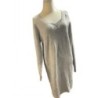 Promod TU Robe pull gris perle 