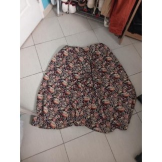 Jupe longue bariolé noire...