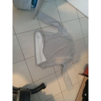 Pull molletonné gris taille...