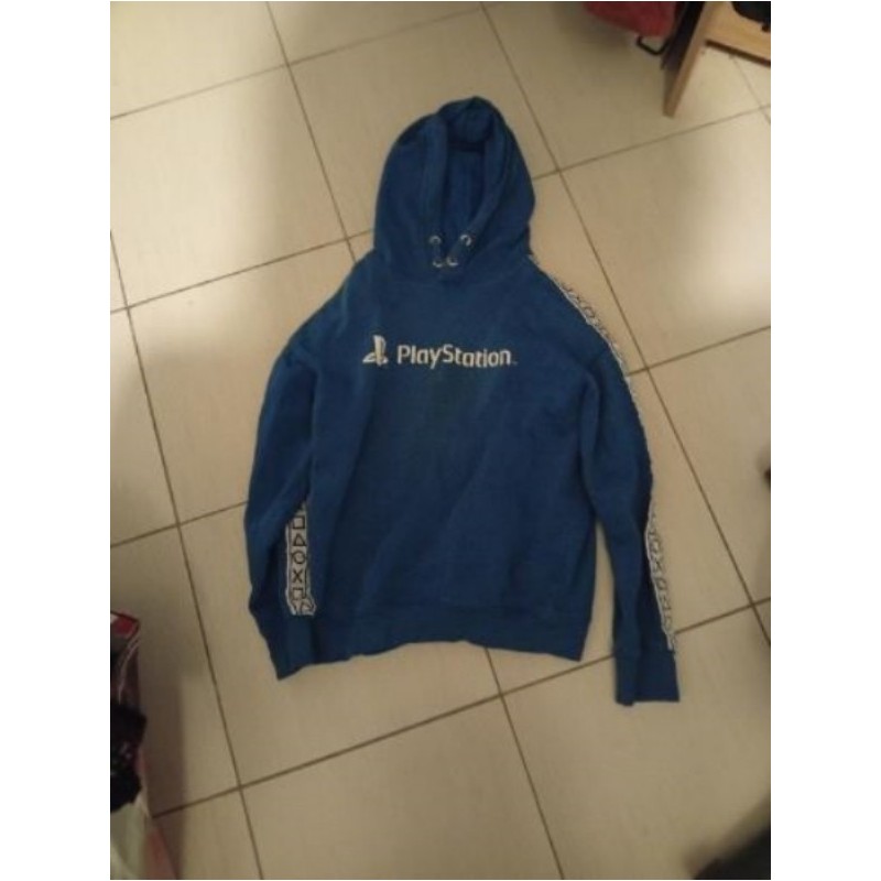 Sweat à capuche bleu PlayStation 12-14 ans