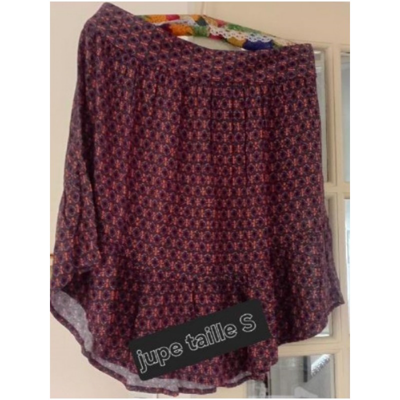 Jupe imprimée taille S