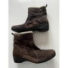 BOOTS FEMME FOURREES COLORIS MARRON POINTURE 41