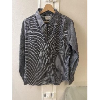 Chemise rayé noire T44