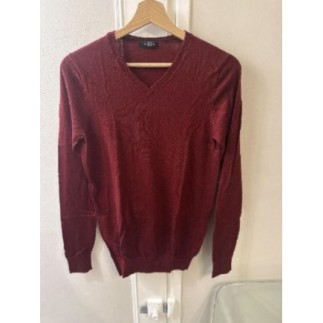 Pull rouge bordeaux T38