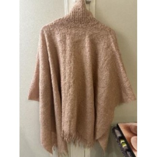 Poncho rose T40