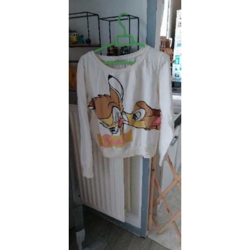 Pull disney bambi taille M