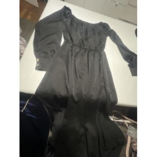 Robe longue noire TU