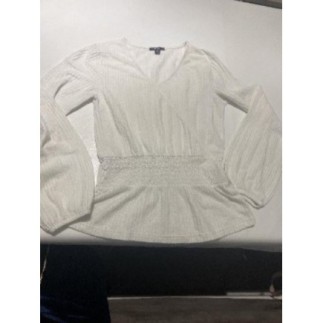 Haut blanc kiabi T xxs