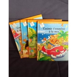 lot de 4 livres Casimir