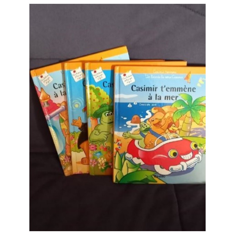 lot de 4 livres Casimir