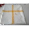 Nappe ancienne pour le thé 1m05 plus 4 petit serviettes 22x22