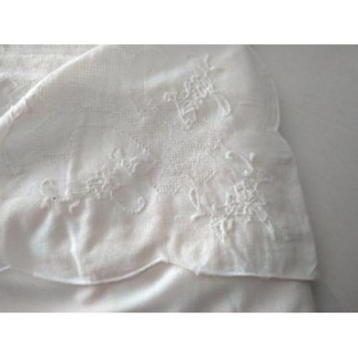 Nappe ancienne brodé main 2m50x1,64