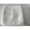 Lot de 6 serviettes ancienne de table avec des initiales brodé 60x58