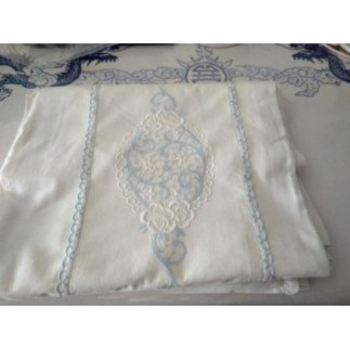 Drap de 2 personnes brodé...