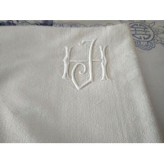 Drap ancien de 2 personnes...