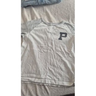 T shirt enfant lette P