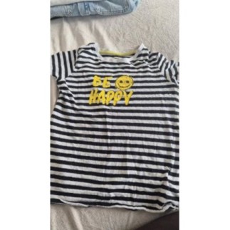T shirt enfant rayé smile 8...