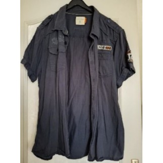 CHEMISETTE BLEUE "MZGZ...