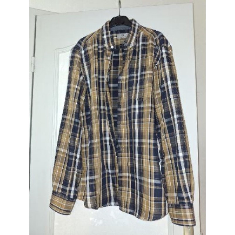 CHEMISE HOMME HIVER CARREAUX MARQUE "TEX" TAILLE L