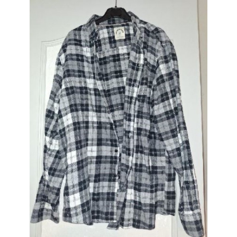 CHEMISE HOMME CARREAUX HIVER MARQUE"CUSSTOMIZED VERSION" TAILLE L