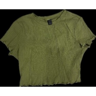 Croc top vert SHEIN taille L