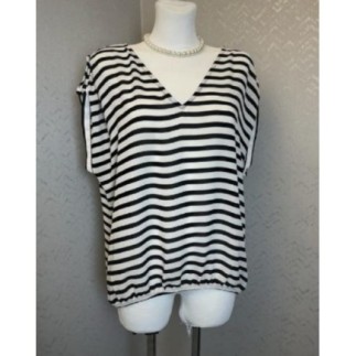 Haut à rayures Zara Basic...