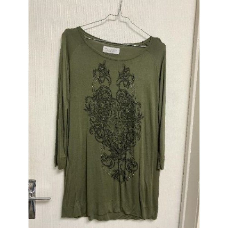 Pull kaki Zara collection taille L