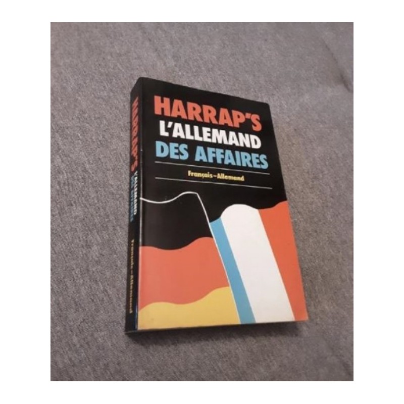 Livre: Harrap’s L’allemand des affaires Français-Allemand