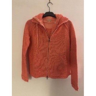 Gilet femme saumon avec...