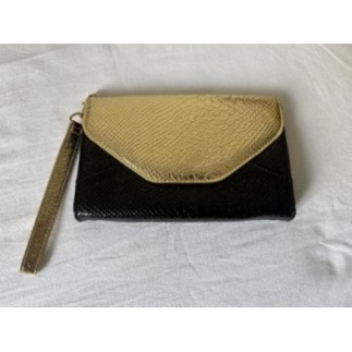 Pochette de soirée noir et...