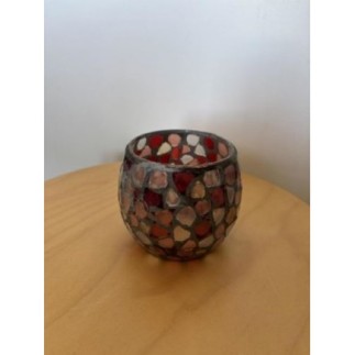 Bougeoir en mosaique