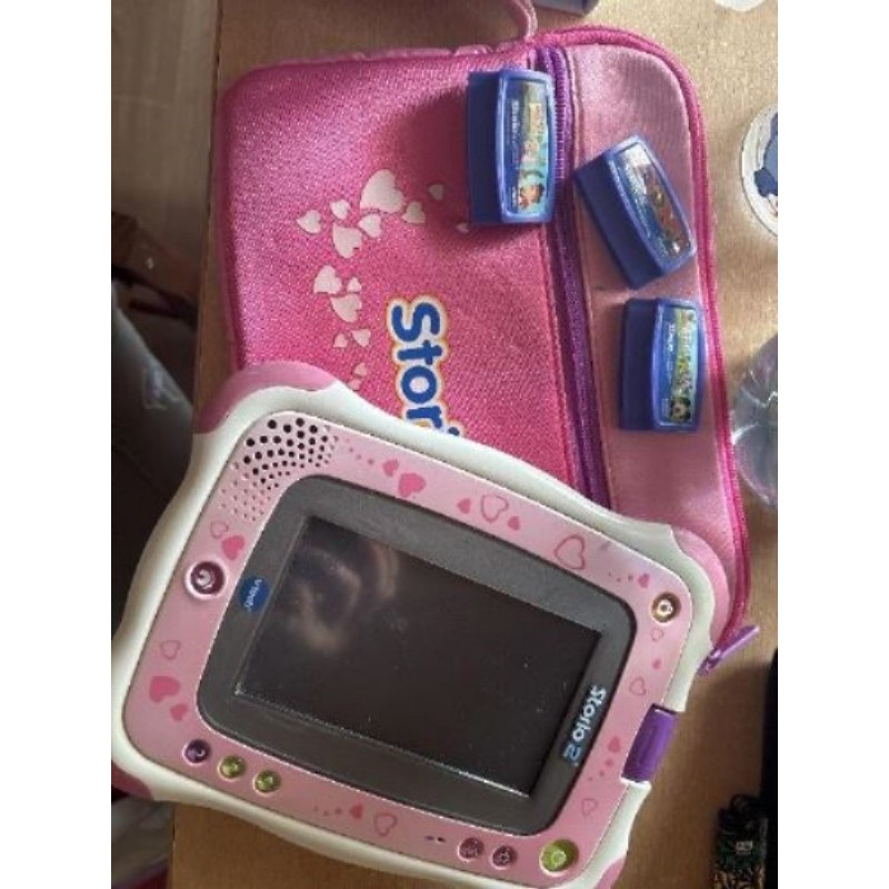 Strorio vtech avec housse protection et 3jeux