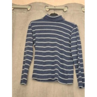 Sous-Pull rayé Bleu T40