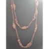 Longue collier Marron