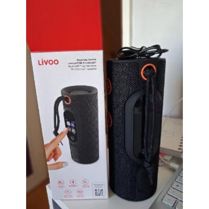 Enceinte tactile bluetooth de la marque LIVOO