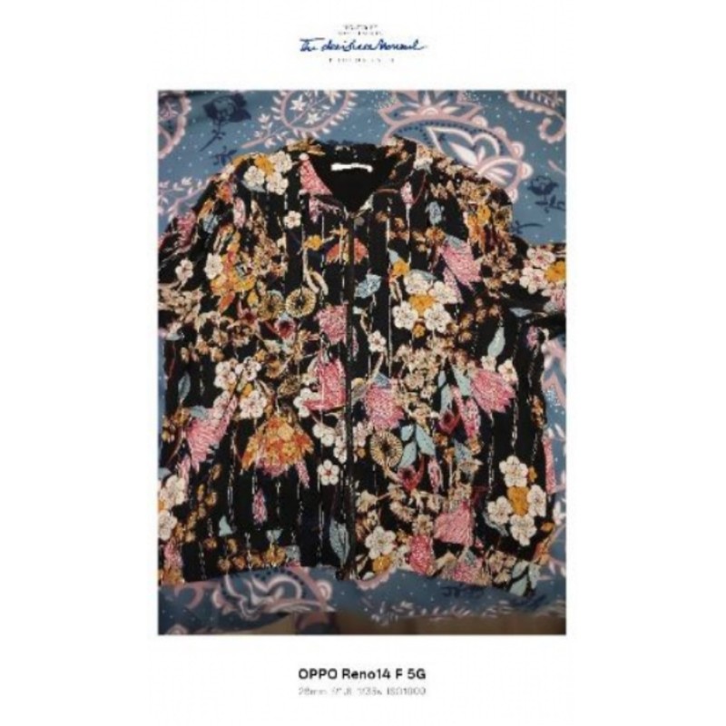 Veste florale taille 38 camaïeu 