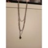 COLLIER MOA 50 CM ARGENT