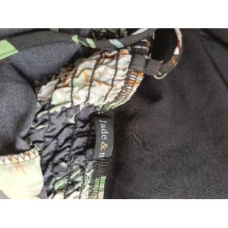 Robe JADE&ME noir à fleur...