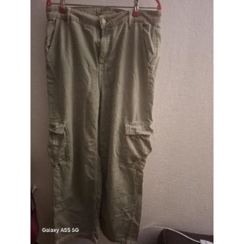 Pantalon Cargo PROMOD vert taille ˜ 40 