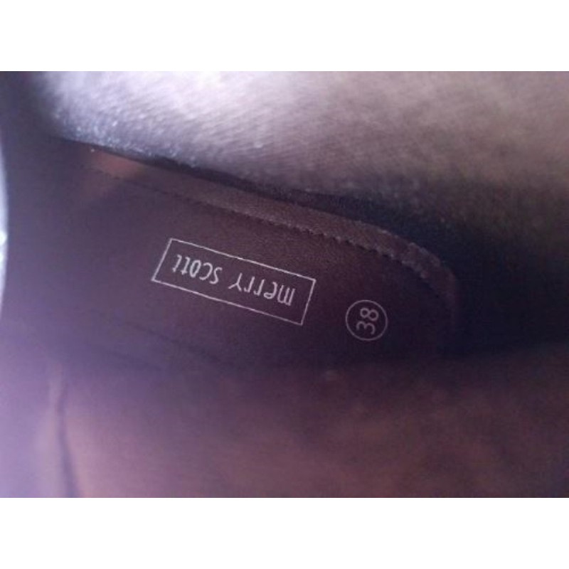 Bottine maron MERRY SCOTT taille 38 neuf 