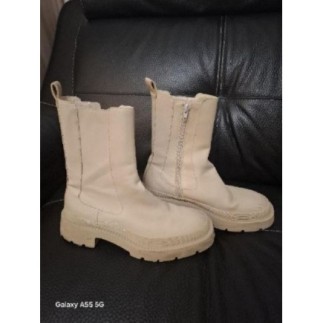 Botte beige ZARA taille 38 