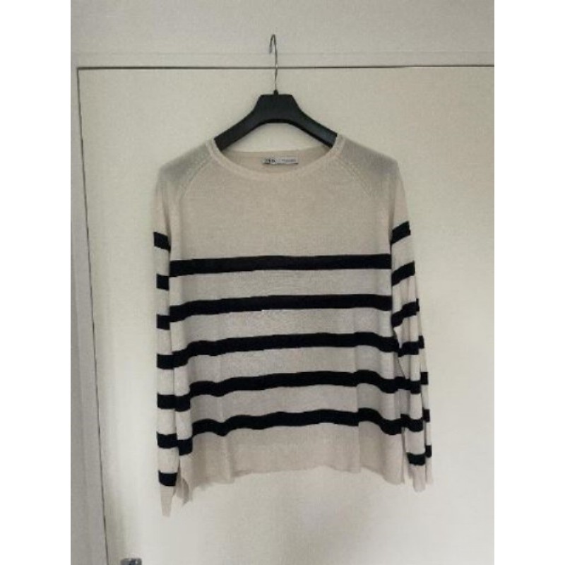 Pull marin ZARA taille XL