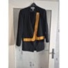 Tailleur (jupe et veste) noir moutarde Sarah B taille 40