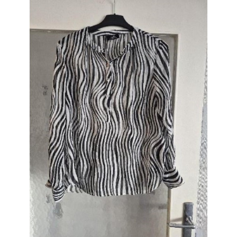 Tunique voile zébré taille 40 