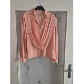 Chemisier saumon avec pans...