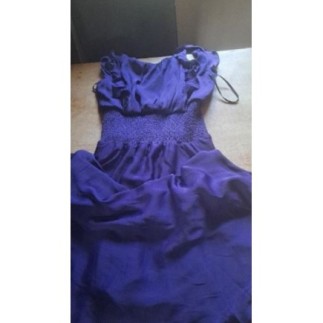 Robe longue Morgan violette...