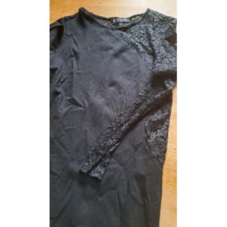 Robe dentelle Morgan noire...