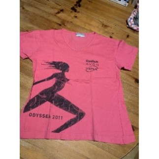 T-shirt L reebok rose...