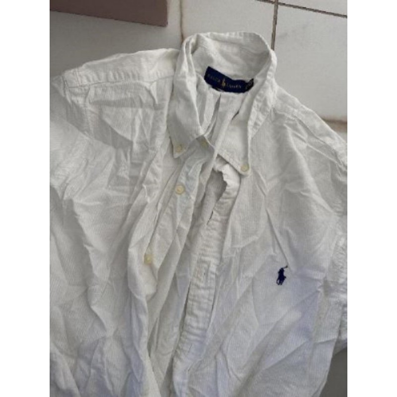 Chemise homme blanche, sans manchesRalph Lauren, taille XL