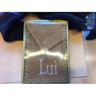 Serviette de toilette homme...